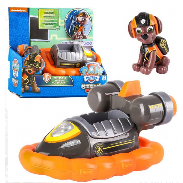 PAW PATROL ZUMA s autíčkom vznášadlom